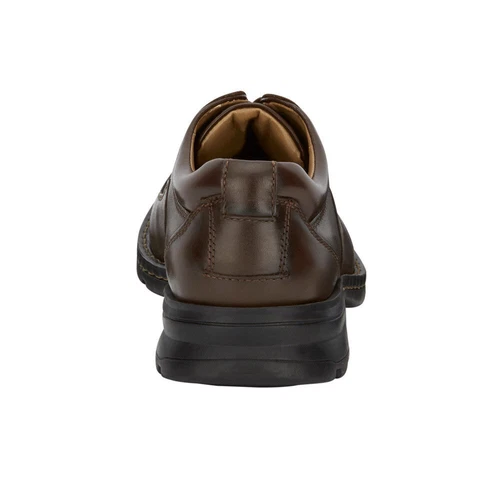 Ecco 90-29023 Herren Dunkelbraun Leder Morgenschuhe Größe 11,5 NEU - 724 - Bild 3 von 4