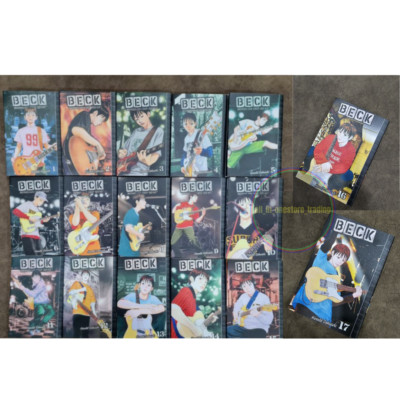 BECK Mongolian Chop Squad Manga Englische Version Band 1-15 Comic Neu