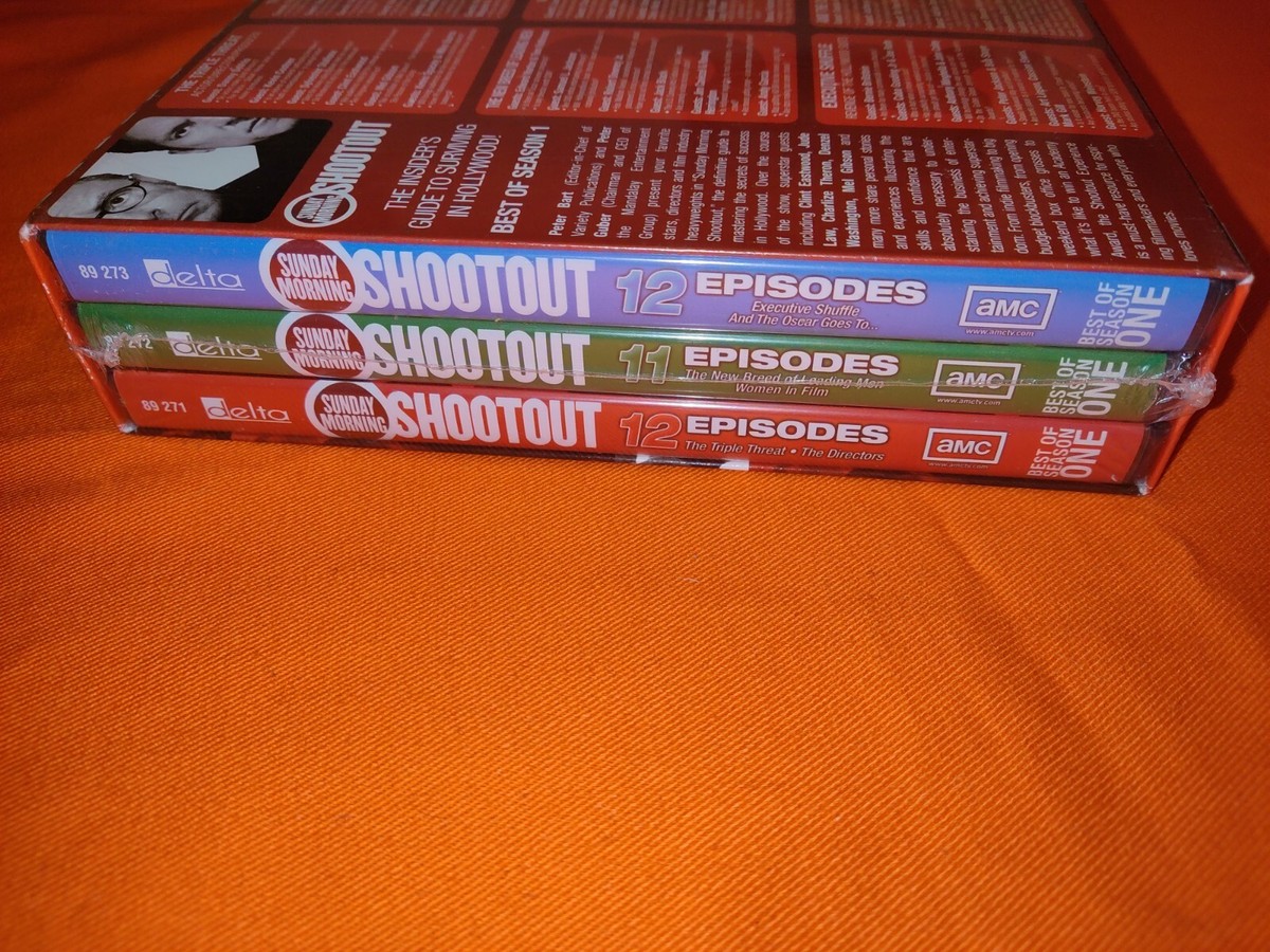 ✓ Sunday Morning Shootout: Best of Season One (DVD, 2005) sealed