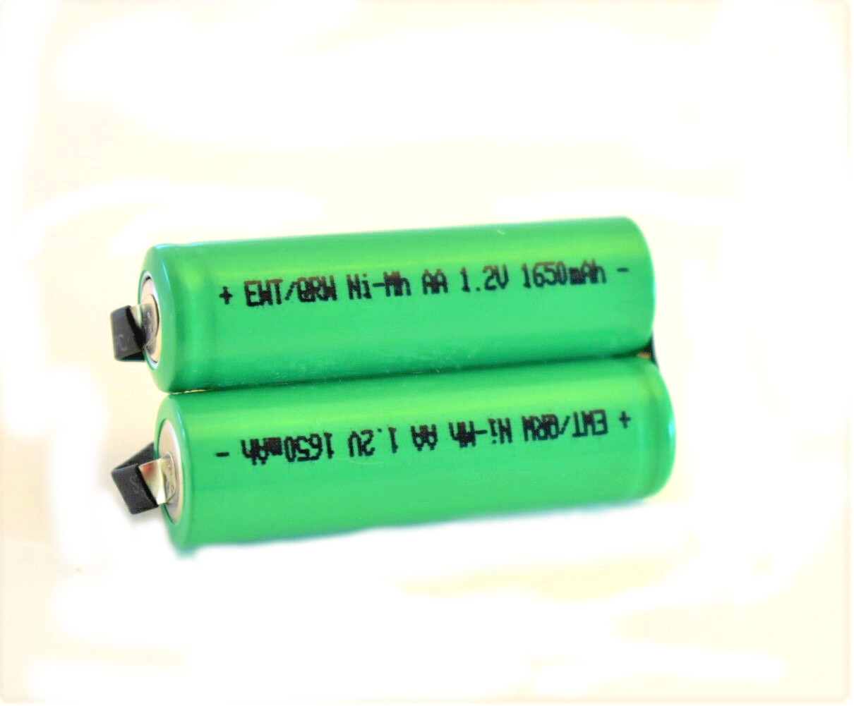 OE Compatible 2.4V AA NiMh 1650mAh Battery Pack for Norelco Remington shavers