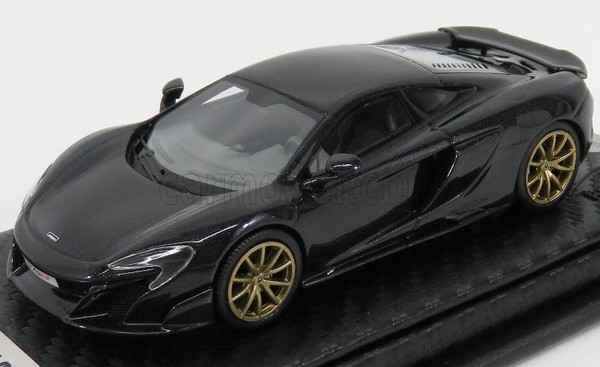 Tecnomodel 1/43 Mclaren 675LT 2016 Schwarz Modellbau Statisches Modell Diecast-image