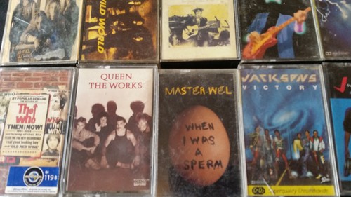 15 x vintage music cassettes queen jacksons dire straits DAD etc. - Picture 2 of 6