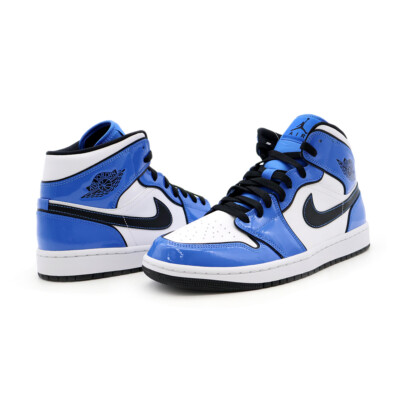 DD6834-402 Nike Air Jordan 1 Mid SE Signal Blue (Men's) | eBay