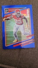 2021 Donruss Optic Tyrann Mathieu /179 Blue Prizm #37  KC  CHIEFS 