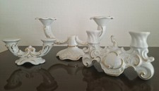 Kerzenständer Porzellan 3 Stück