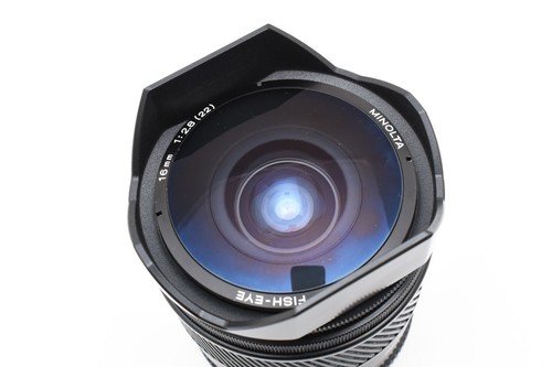 Minolta AF 16mm F/2.8 Fisheye Lens For Sony A-Mount MIJ Tested Exce #2398829 - Picture 12 of 12