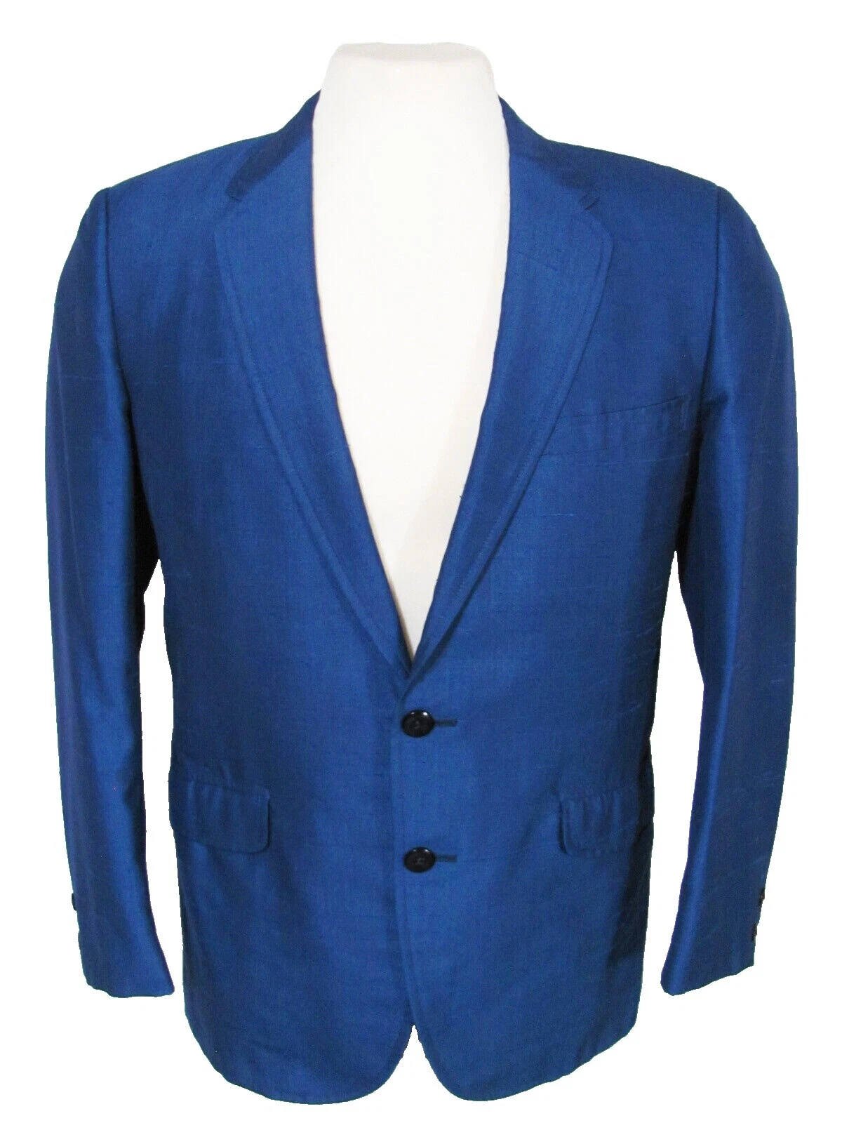 100% 真丝复古西装外套和运动衣男