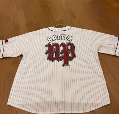 BABYMONSTER ベースボールシャツ WHITE BABYMONSTER PRESENTS SEE YOU THERE Baseball T-shirt White L