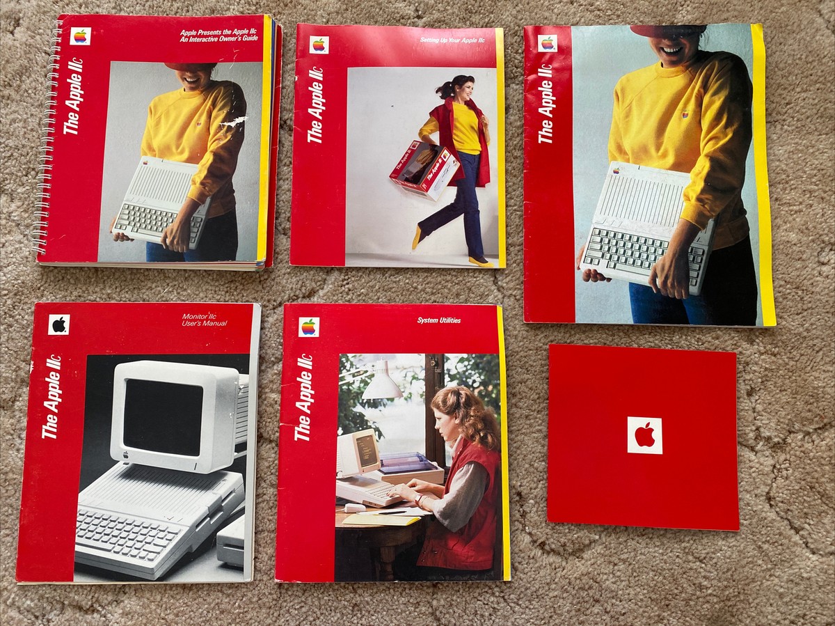 Vintage 1984 The Apple LLC Computer & monitor Original Paperwork