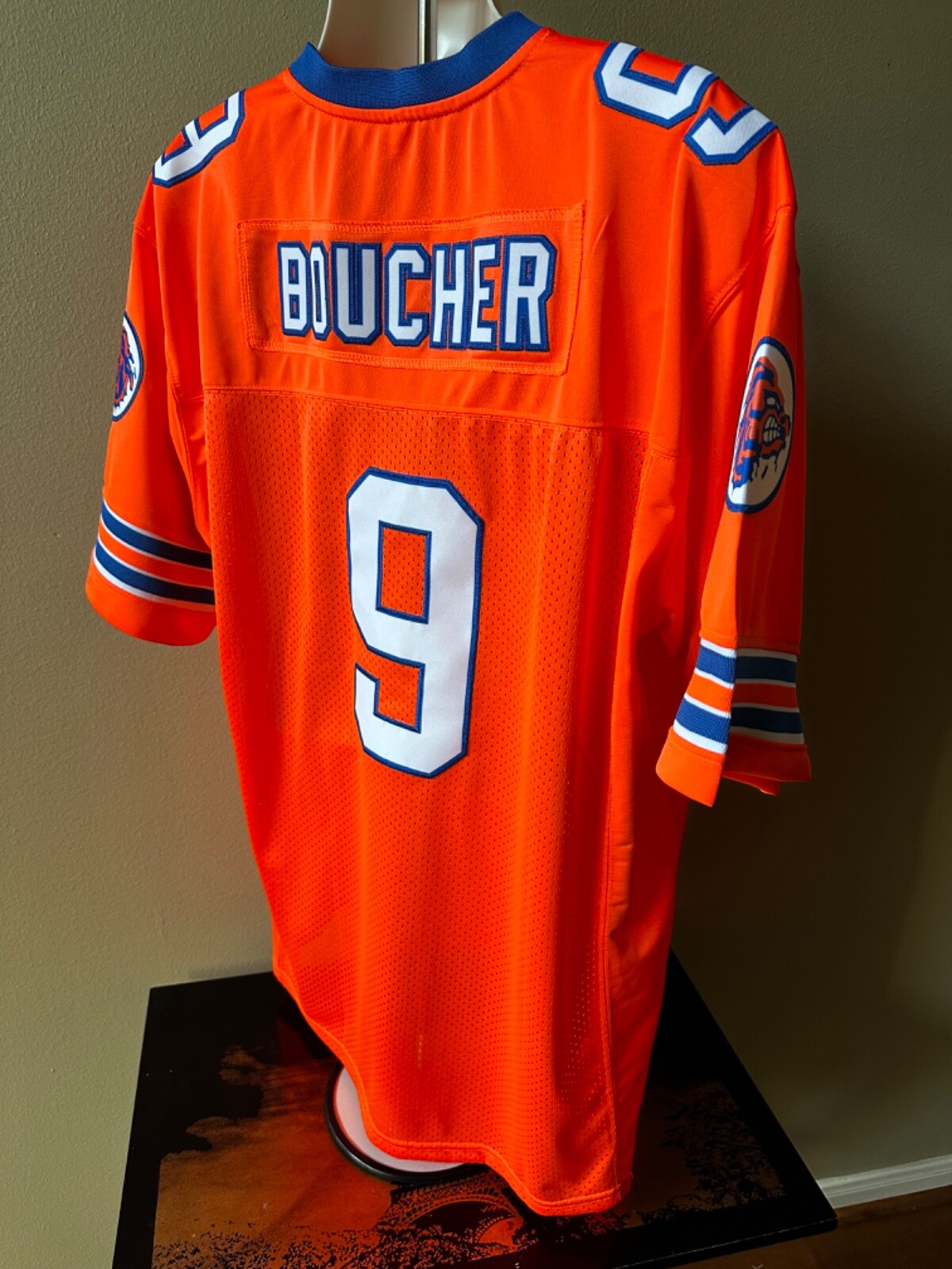 The Waterboy Bobby Boucher 9 50th Bourbon Bowl Anniversary Football