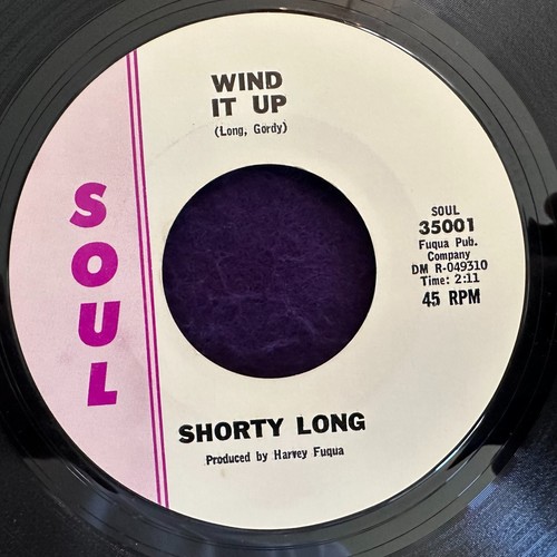 SHORTY LONG Devil With The Blue Dress / Wind It Up SOUL 45 RPM Soul R&B EX - Picture 2 of 2