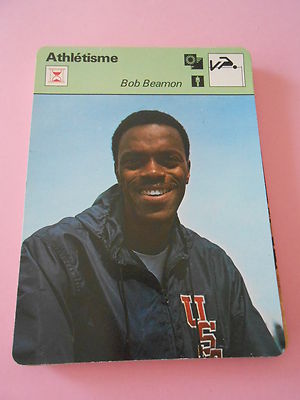 Leichtathletik Bob Beamon Steckkarte 1978
