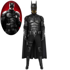 Bruce Wayne Costume Cosplay Suit The Batman 2022 Halloween Outfit