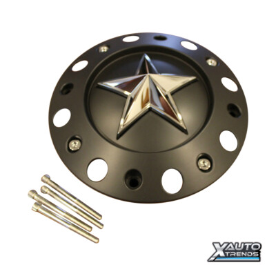 KMC XD Series 775 Rockstar Matte Black Center Cap 1000775 1000775B