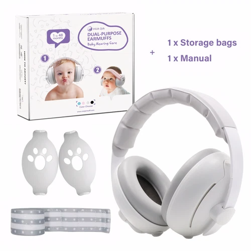 Auriculares con reducción de ruido para oreja de bebé para protección auditiva - Imagen 2 de 26