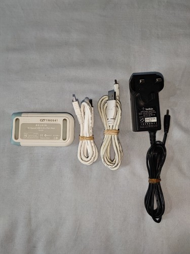 BELKIN HI-SPEED USB 2.0 4-PORT HUB F5U304 - IN GOOD CONDITION & WORKING - Picture 7 of 13