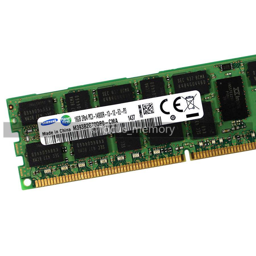 Samsung DDR3-1866 16GB メモリー 2枚 ECC Samsung 16GB 32GB 64GB 128GB 256GB DDR3 1866 MHZ PC3-14900R 2RX4