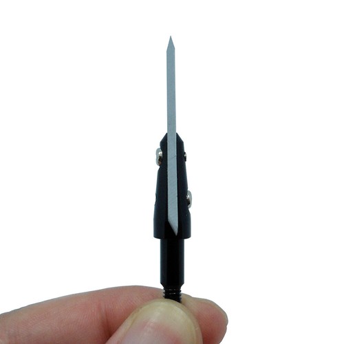 Stainless Steel Arrowheads 12-Pack Meteor Broadheads 125 Grain - Stainless Steel Hunting Arrowheads For Compound/Recurve Bows Authentic Arrow Heads