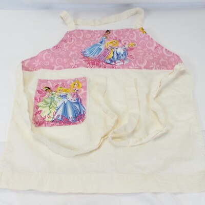 Cinderella Rapunzel Tiana Handmade Child Apron