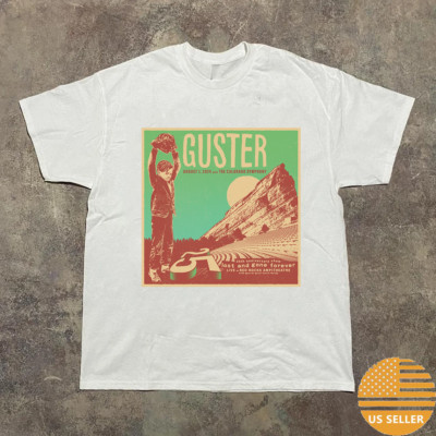 Guster 25th Anniversary Show Red Rocks Amphitheatre T Shirt Size S-5XL BE2763