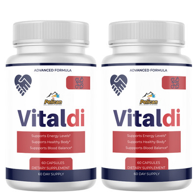 Vitaldi- Blood Support- 2 Bottles- 120 Capsules