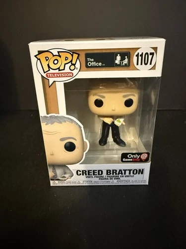 FUNKO POP ! CREED BRATTON 1107 GAMESTOP EXCLUSIVE THE OFFICE G01