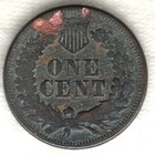 1865  Indian Cent and Thick 1859 Indian Cent — photo 2