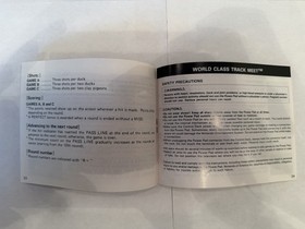 Super Mario Bros. Duck Hunt World Class Track Meet Nintendo NES w/Manual & Cover