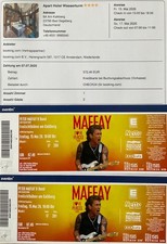 2 x Konzertkarten Peter Maffay  mit 2 Übernachtungen im Hotel Wasserturm