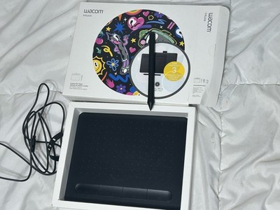 Wacom Intuos Small Basic CTL-4100/K0 Black USB Graphics Drawing Tablet