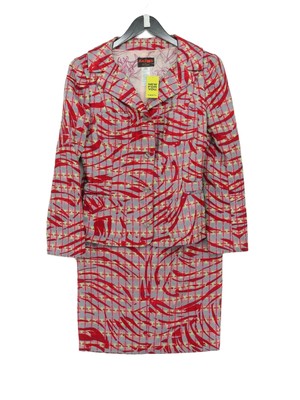 Christian Lacroix Damen Zweiteiler Anzug UK 10 Multi Sonstige