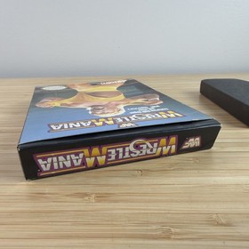 WWF WrestleMania (NES) 1989 MANCANTE MANUALE + Poster | Hulk Hogan WWF