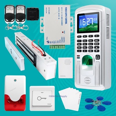 WIFI Fingerprint+ RFID Card Access Control System + Lock + 2 Remote Controls