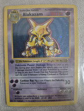 Alakazam 1/102 Base Set (Shadowless) Holo for sale online | eBay