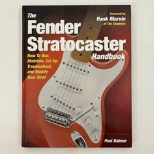 Fender Stratocaster Handbook 2007 Paul Balmer Voyageur Press Guitar Tech GOOD