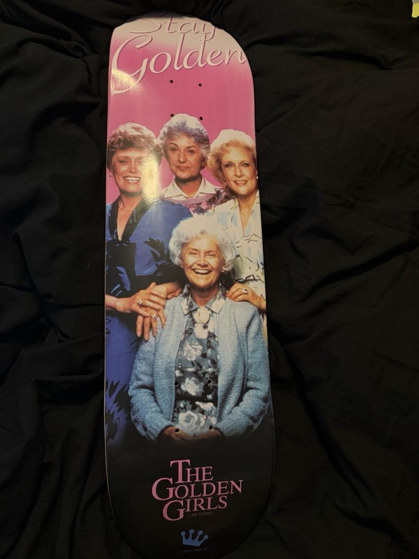 The Golden Girls Limited Edition 315 of 400 Skateboard Deck Theme
