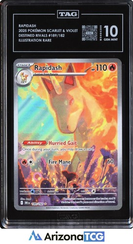 Rapidash graded TAG 10 for sale on eBay