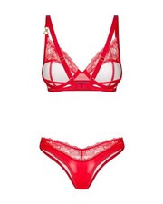 Lingerie Sexy In Pizzo Con Scollo A V - Set Intimo Donna Con Perizoma