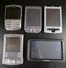 Vintage PDA GPS Bundle Palm Tungsten Navman HP iPAQ BlackBerry Parts Repair