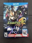 Star Fox Zero + Star Fox Guard w/ Slip Sleeve - Nintendo Wii U - CIB pristine