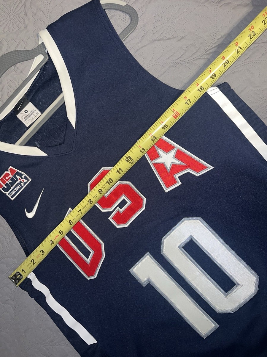 Kobe Bryant USA Jersey Nike Authentic Size S Black Mamba NBA USAB