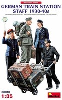 Miniart 38010 1/35 Deutsche Bahnhofsmitarbeiter 1930-40Er Bausatz