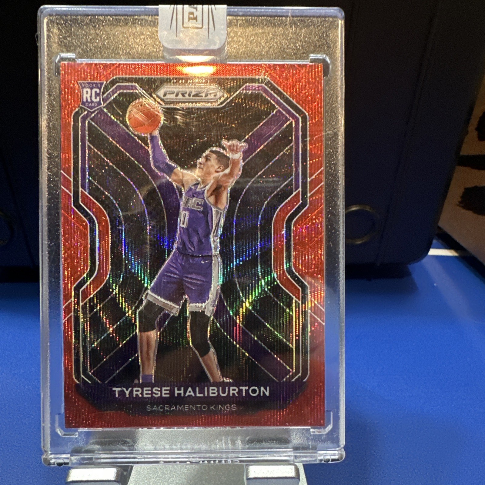 2020-21 Panini Prizm - Tyrese Haliburton #262 Ruby Wave Prizm (RC)