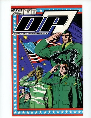 DP7 #22 1988 Marvel Comics VF Comic Book Direct Edition