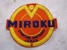 Miroku Sporting Shotguns Japan Embroidered Souvenir Patch Badge