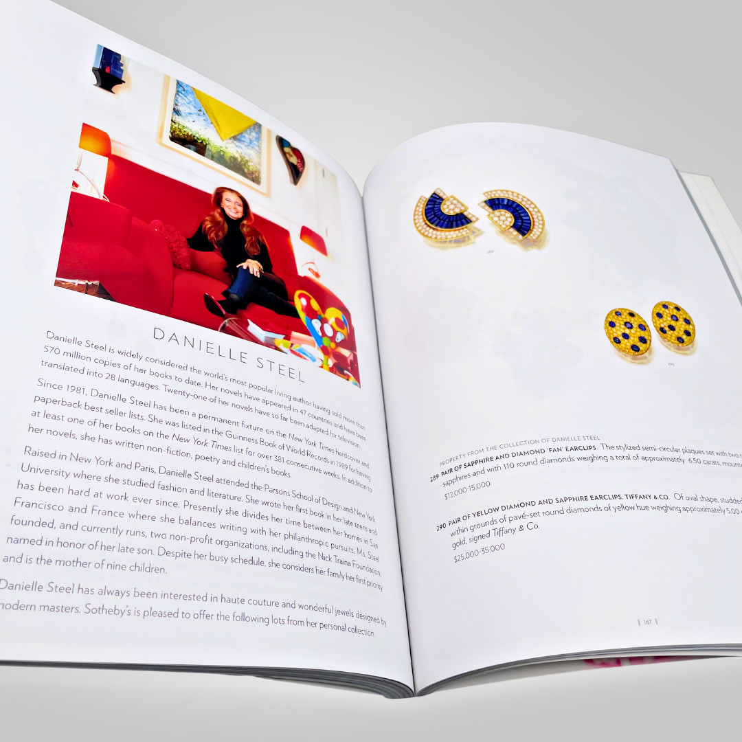 Sothebys Important Jewels Auction Catalog Feb 4 2009 New York Danielle Steel