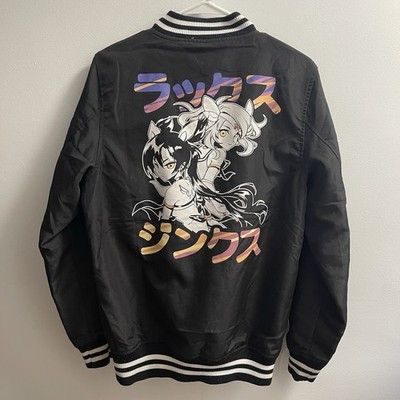 League Of Legends Star Guardian Bomber Jacket Jinx Lux Riot Games Valorant Game