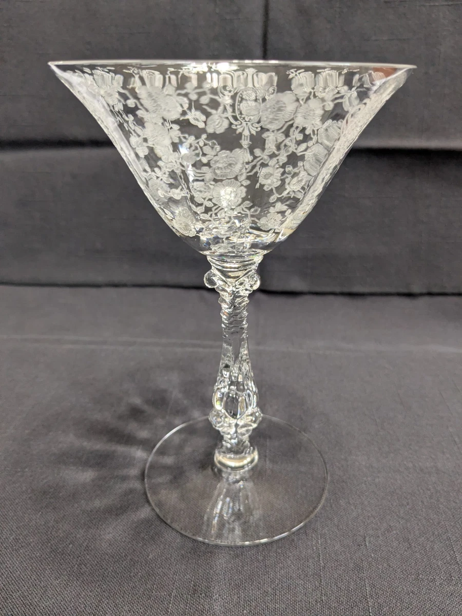 Cambridge Glass シルバーオーバーレイ ガラスコンポート【未使用】 cambridge crystal products for sale | eBay