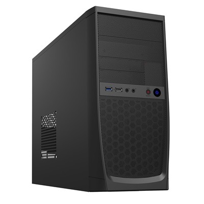 Cit Elite Micro Atx 1 X Usb 3.0 / 1 X Usb 2.0 Black Case With 500W Psu