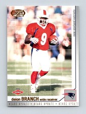 2002 Pacific Heads Update 101 Deion Branch New England Patriots Rookie